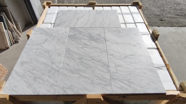 Bianco Carrara MH21 — Płytki marmurowe