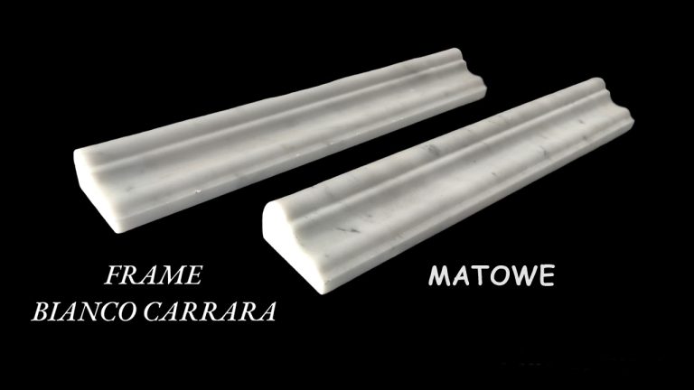 Profil FRAME Bianco Carrara matowy — Mozaika