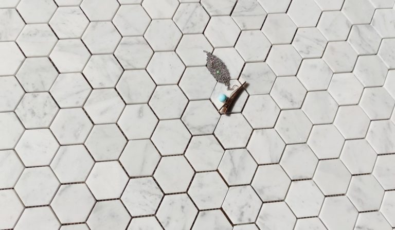 HEXAGONY Bianco Carrara mat — Mozaika