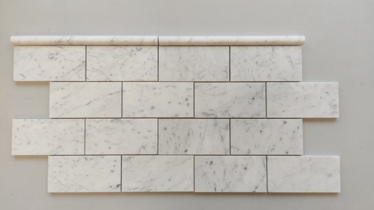 Subway Bianco Carrara mat — Mozaika