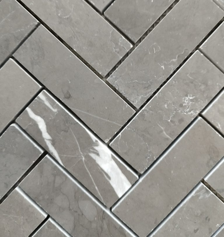 Jodełka Pietra Grey mat — Mozaika